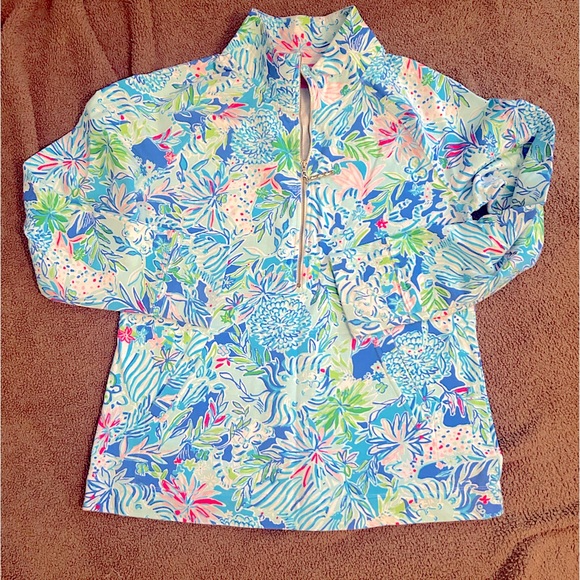 EUC Lilly Pulitzer skipper popover Size MEDIUM - Picture 1 of 3